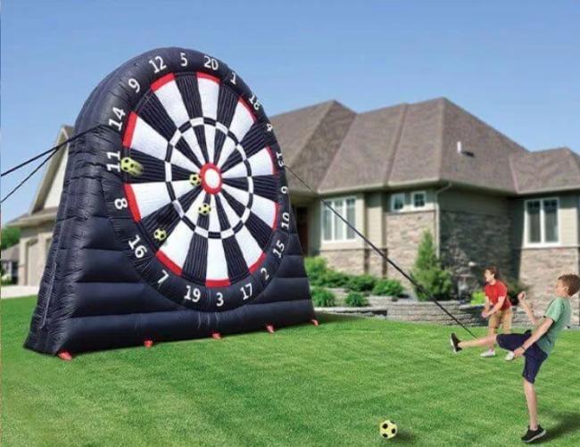 Inflatable Target Game Custom Dart Board Outdoor Interactive Game Children Party Commercial Rental