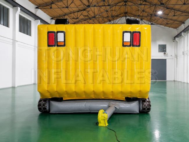 · Custom digger theme inflatable bounce house for schools parks family centers and rental companies