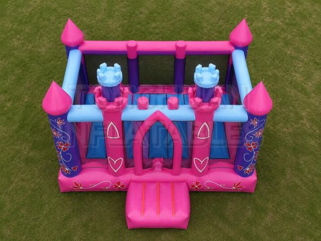 commercial princess inflatable bouncy castle for schools parks and family entertainment centers
