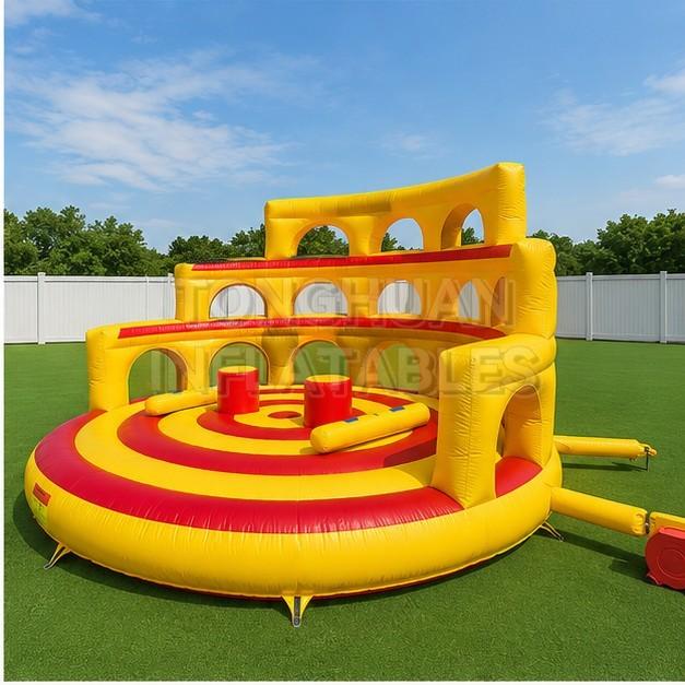 commercial inflatable jousting game