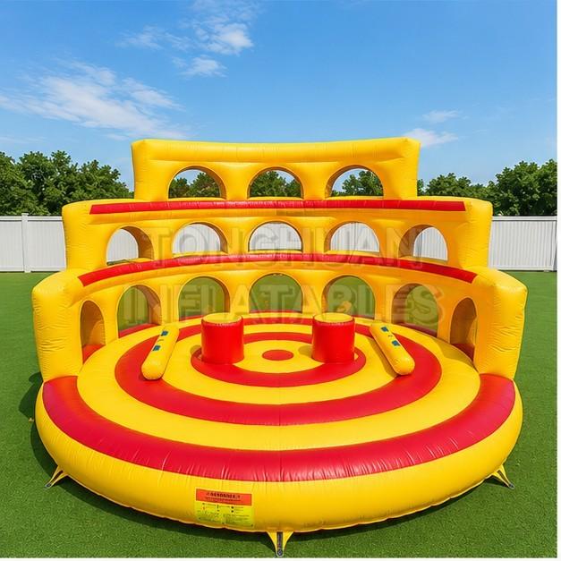 inflatable gladiator joust arena