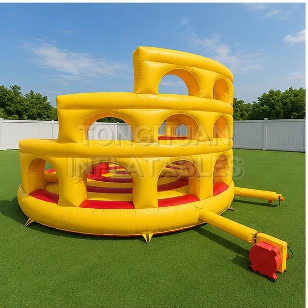 inflatable gladiator battle arena