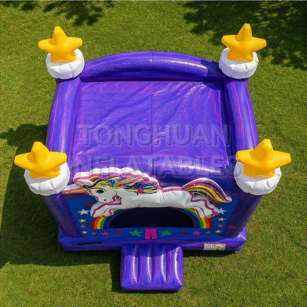 rainbow inflatable jumper