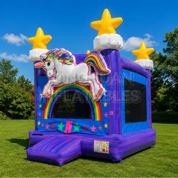 unicorn bouncy castle