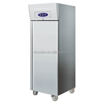 China Un refrigerador de acero inoxidable popular del refrigerador 2 de la puerta de las puertas del refrigerador comercial del congelador en venta