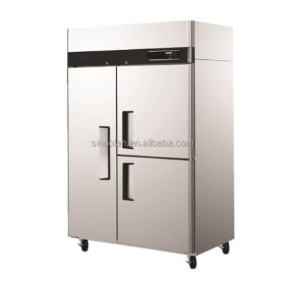 China Refrigerador del congelador de refrigerador del refrigerador comercial de la cocina y congelador comerciales verticales en venta