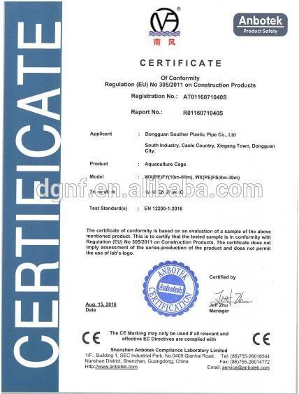Equipment Fish Farming Floating Cages for Tilapia
