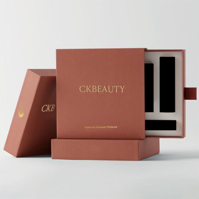 Close-up of box finishing details