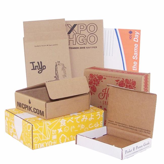 Custom hair oil packaging box sample