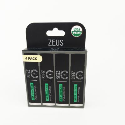 China Small Custom Lip Gloss Tube Boxes Printing With Hang Tag for sale