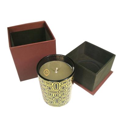 China Customizable Red Rigid Candle Box For One Single Wax Melts for sale