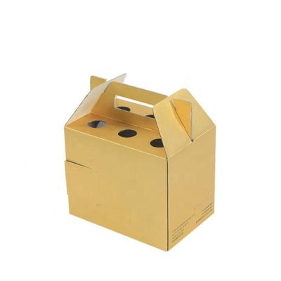 China Caja de torta de la ventana del papel de la cartulina con cartón de la ampolla en venta
