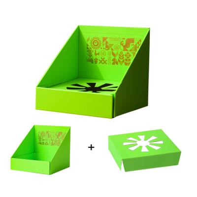 China Bandejas de impresión coloridas de la caja de cartón acanalado con el parte movible del agujero en venta