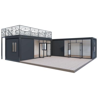 China Luxury 40 Ft Container House Flat Pack Home For Sale for sale