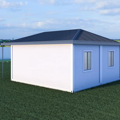 China Light Steel 20ft Flat Pack Container House Prefab Camping Homes Detachable  20 Foot for sale