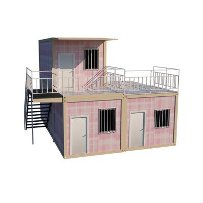 China 2 Story Modern Container Homes Two Storey Container House 3 1 2 Bedroom for sale