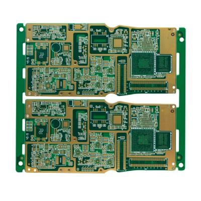 China Green Solder Mask Semiconductor PCB Gold plating Surface Finish Rogers 4003c for sale