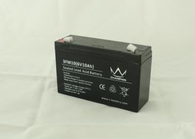 中国 AGMのvrla電池電池6v 10ah/手入れ不要の密封された鉛酸蓄電池深い周期 販売のため