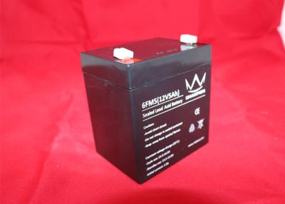 China Inverter Security UPS Lead Acid Battery 12v5ah  Black With Good Cyclic Life for sale