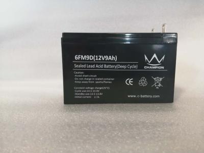 Chine Bonne batterie d'acide de plomb scellée par opacité 12v 9ah pour la sauvegarde de batterie d'EPS et d'UPS à vendre
