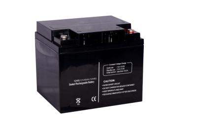 China Iluminação de emergência 45ah bateria acidificada ao chumbo de AGM de 12 volts à venda