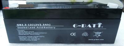 China batería de plomo de 12V 2.3AH en venta