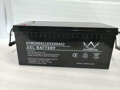 China bateria acidificada ao chumbo de 12V 200ah 6FM200G AGM para o carro EPS à venda