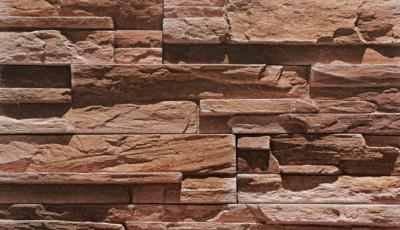 中国 軽量のクラッディングによって培養される石造りのレンガ壁の装飾500SQM 販売のため