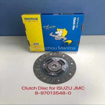 China 240mm Clutch Disc For ISUZU NKR 4JB1 JMC 1030 8-97013548-0 Isuzu Clutch Plate for sale