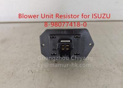 China Chassis Parts Blower Unit Resistor For ISUZU NPR ELF 8-98077418-0 for sale