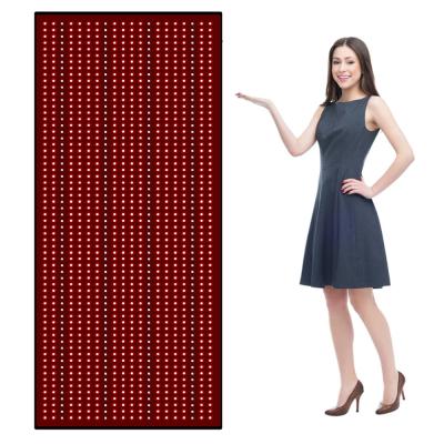 Fitkang125W Black Infrared Red Light Therapy Mat for Full Body Fat Reduction in Black Design