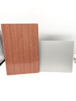 China Brushed ACP Wooden Aluminium Composite Panel Sheet 2mm High Gloss for sale