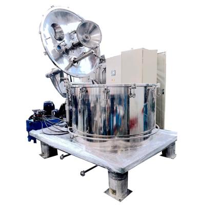 China Flat Plate Scraper Bottom Discharge Centrifuge Machine for sale