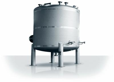 China 1500L Ethanol Cooling Dimple Jacketed Vessel for sale