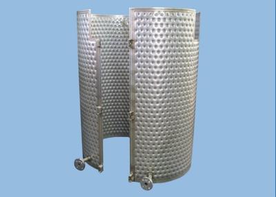China Food Grade Ethanol Cooling 500L Dimple Jacketed Vessel for sale
