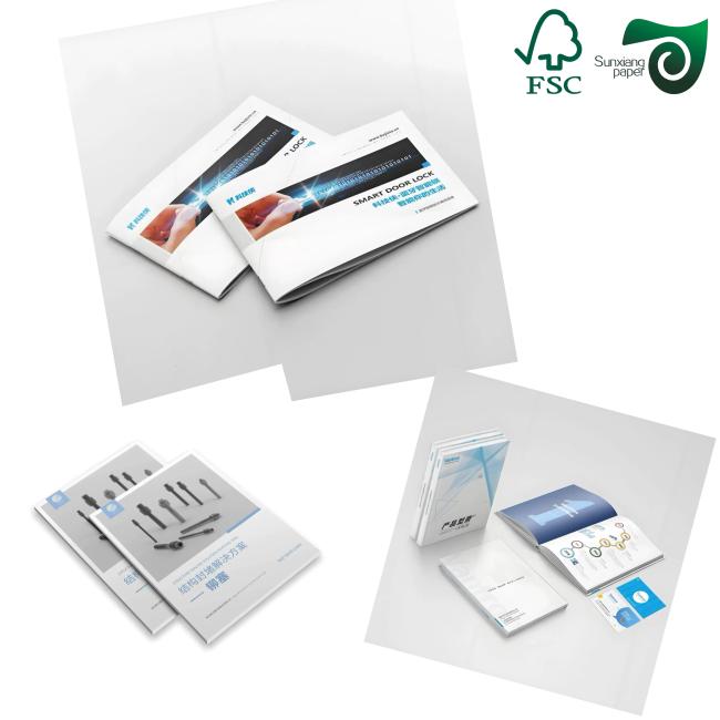 Close-up view of double-sided white inkjet bond paper texture and finish