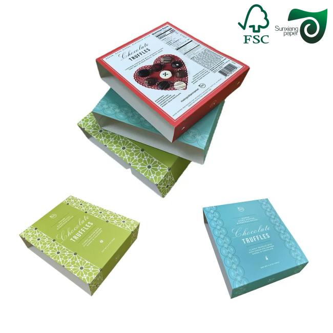 Duplex board applications in packaging and stationery