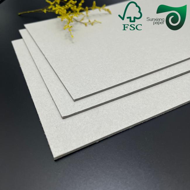 Industrial application examples of rigid grey craft cardboard