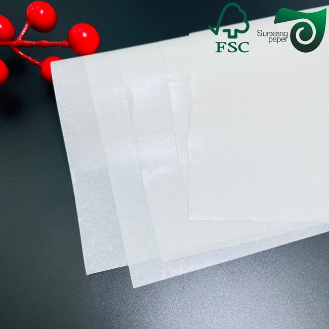 FSC PFAS Free Food Wrapping Paper product display