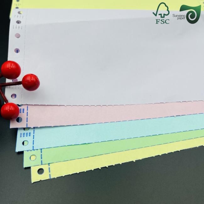 FSC Carbonless Paper close-up view