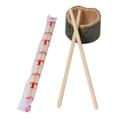 China Korean eco friendly Round Bamboo Chopsticks Environmental for sale