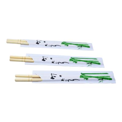China Personalized Environmental Round Bamboo Chopsticks Disposable No Chemical for sale