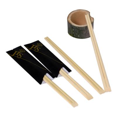 China OPP Wrapped Biodegradable Tensoge Bamboo Chopsticks Eco Friendly Polished for sale