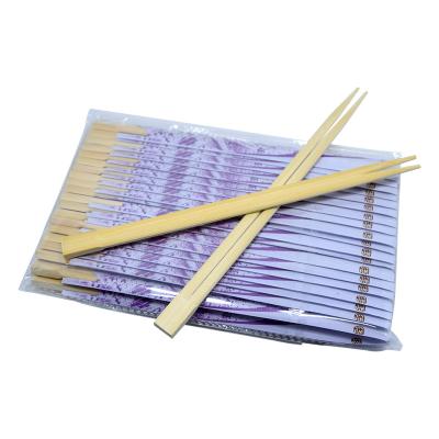 中国 ロゴの2019本の普及したペーパー カバー箸の習慣のタケ使い捨て可能なタケ箸 販売のため