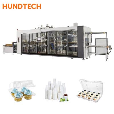 China Automatic Plastic Disposable Thermoforming Machine Vacuum Forming Organization for sale