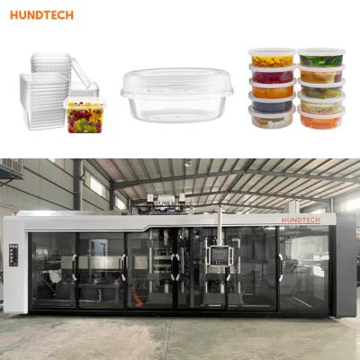 China Pla Food Plastic Container Manufacturing Machine Parties Boxes Thermoforming Equipment for sale