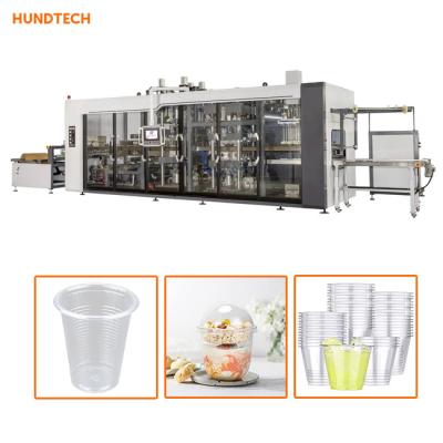 China Compact Plastic Cup Making Machine Thermoforming Disposable Cup Making Machine for sale