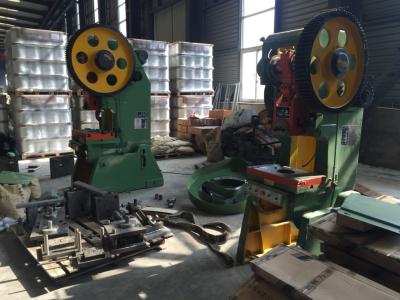 China Green House Pipe Clamping Parts Mechanical Press Machine / Punching Machine for sale