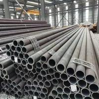 Quality 6m Welded Steel Pipe Round ERW Black Carbon Steel Pipe ASTM DIN GB EN Standard for sale
