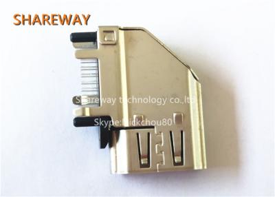 China Solder Pin HDMI Jack Displayport / DVI Connectors 2007435-1 With 19 Position for sale